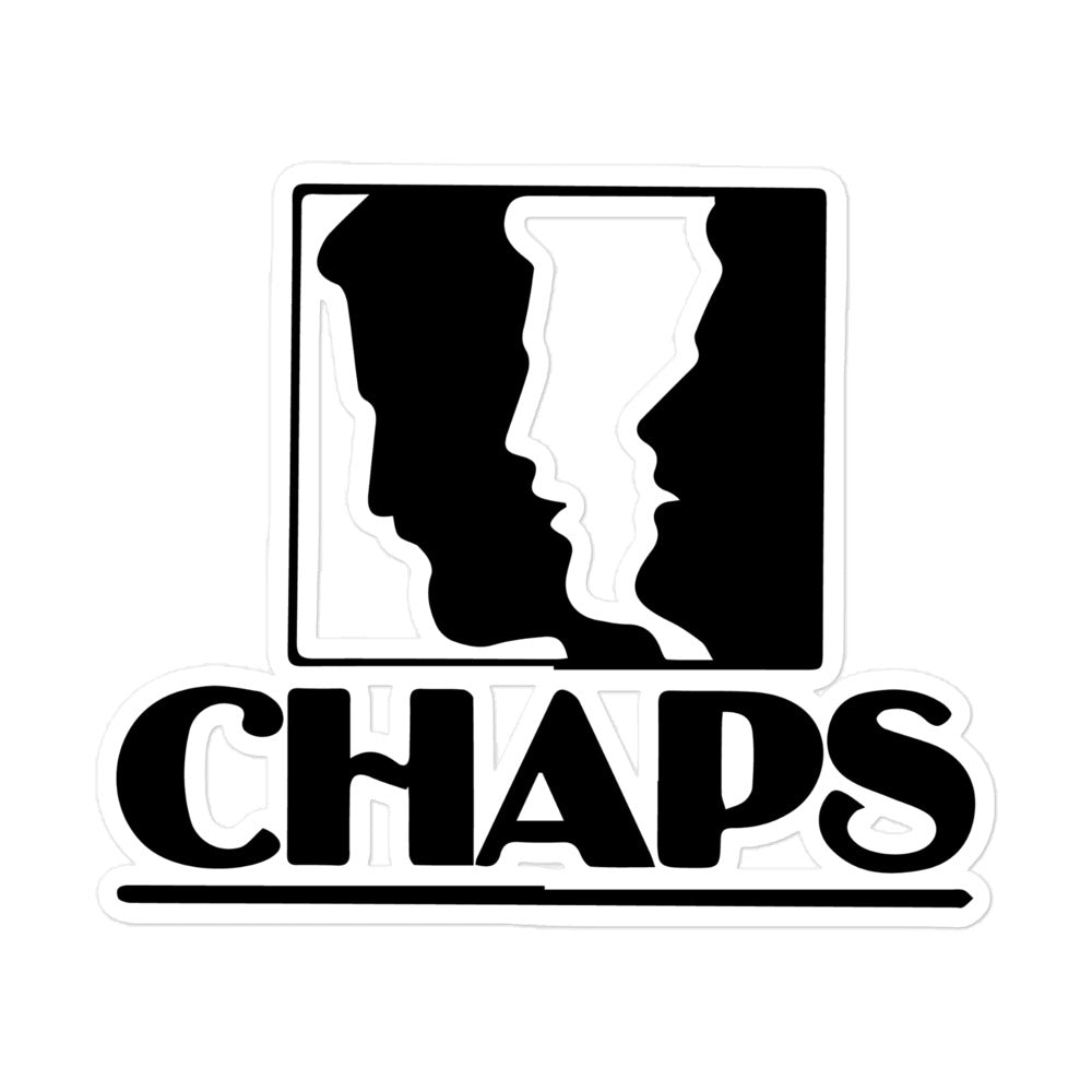Chaps Bubble-free stickers