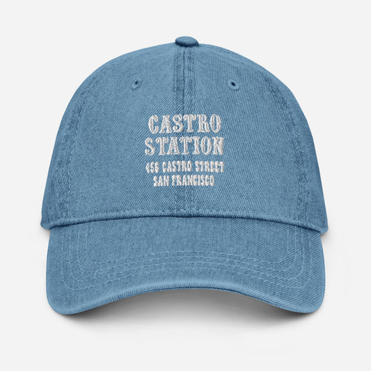 Castro Station Denim Hat