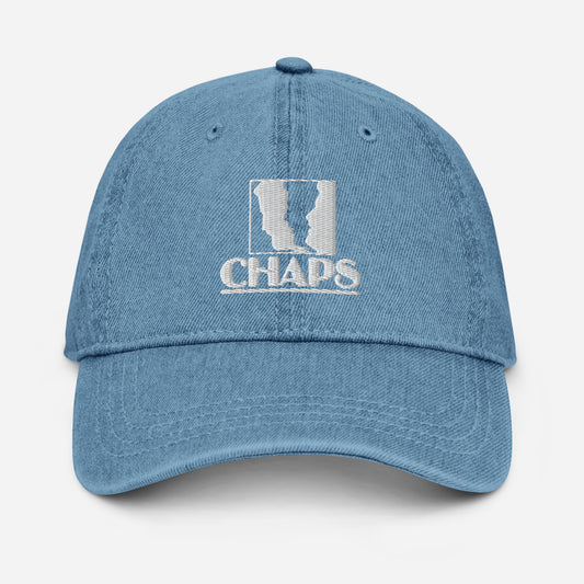 Chaps Denim Hat Logo 2