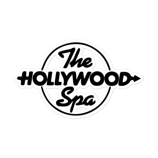 The Hollywood Spa Bubble-free stickers