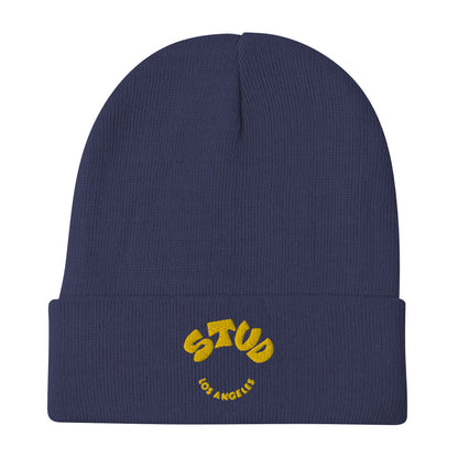 The Stud Los Angeles Embroidered Beanie