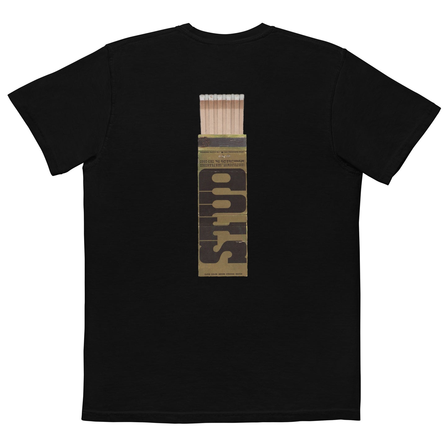 The Stud San Francisco Unisex garment-dyed pocket t-shirt