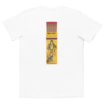 Gold Coast Unisex garment-dyed pocket t-shirt