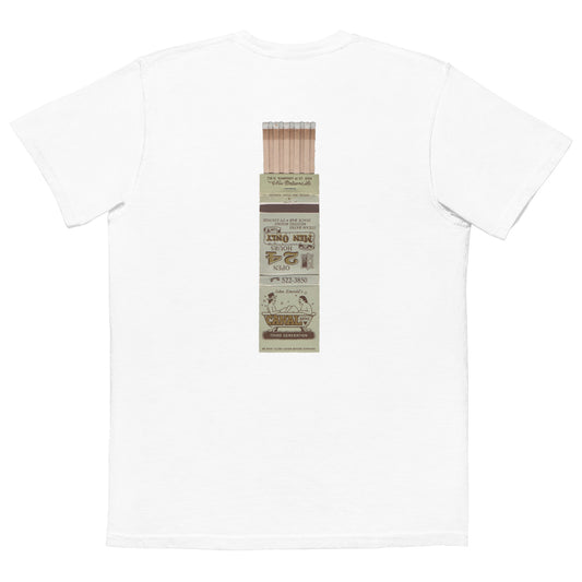 Canal Baths Unisex garment-dyed pocket t-shirt