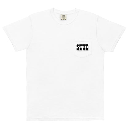 The Stud San Francisco Unisex garment-dyed pocket t-shirt