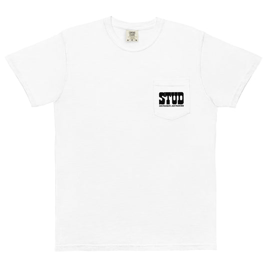 The Stud San Francisco Unisex garment-dyed pocket t-shirt