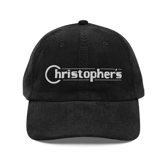 Christopher's Vintage corduroy cap