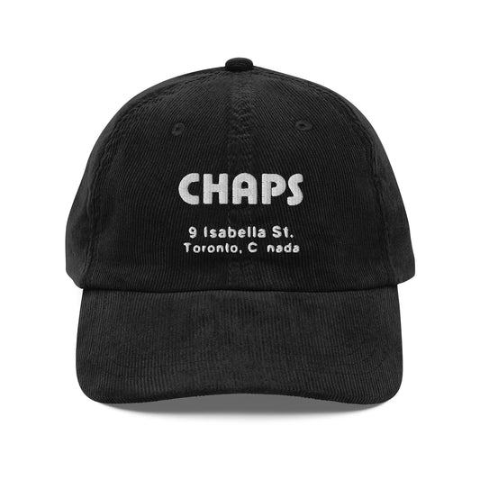 Chaps Vintage corduroy cap Logo 1