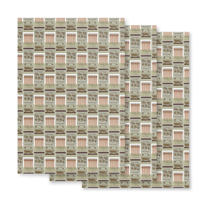 Canal Baths Wrapping paper sheets