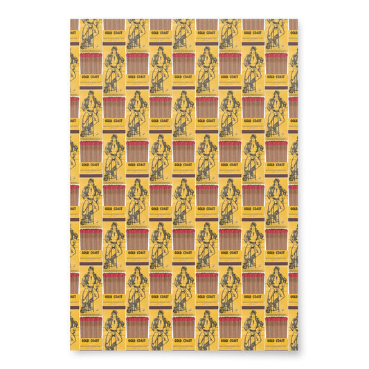 Gold Coast Wrapping paper sheets