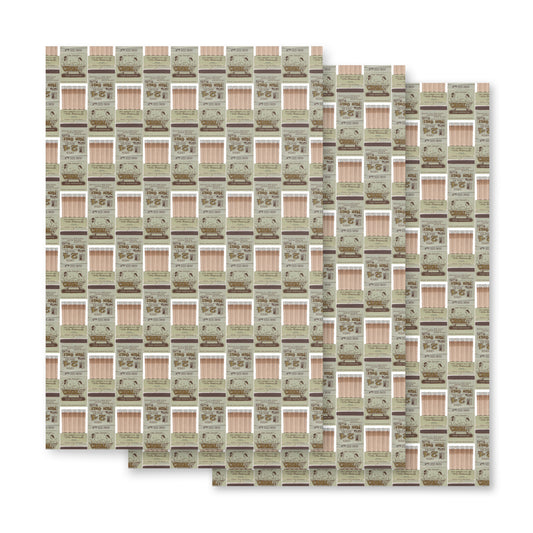 Canal Baths Wrapping paper sheets