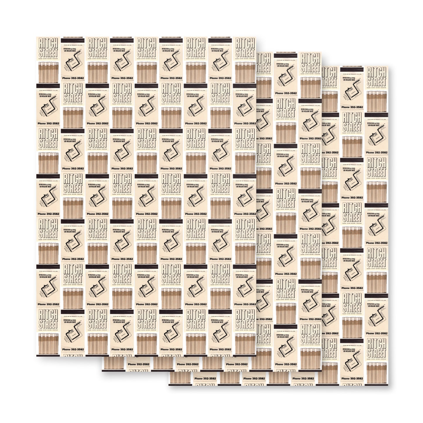 Ritch Street Wrapping paper sheets